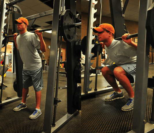 Squat al multipower squat multipower